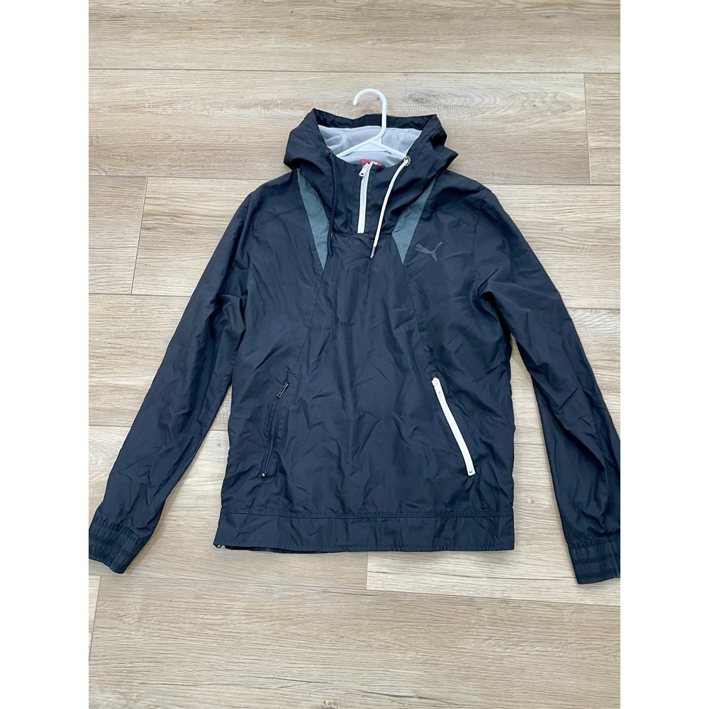Retro Puma SportLifestyle 1/4 Zip Pullover Windbreaker -Men's Small Style 817301